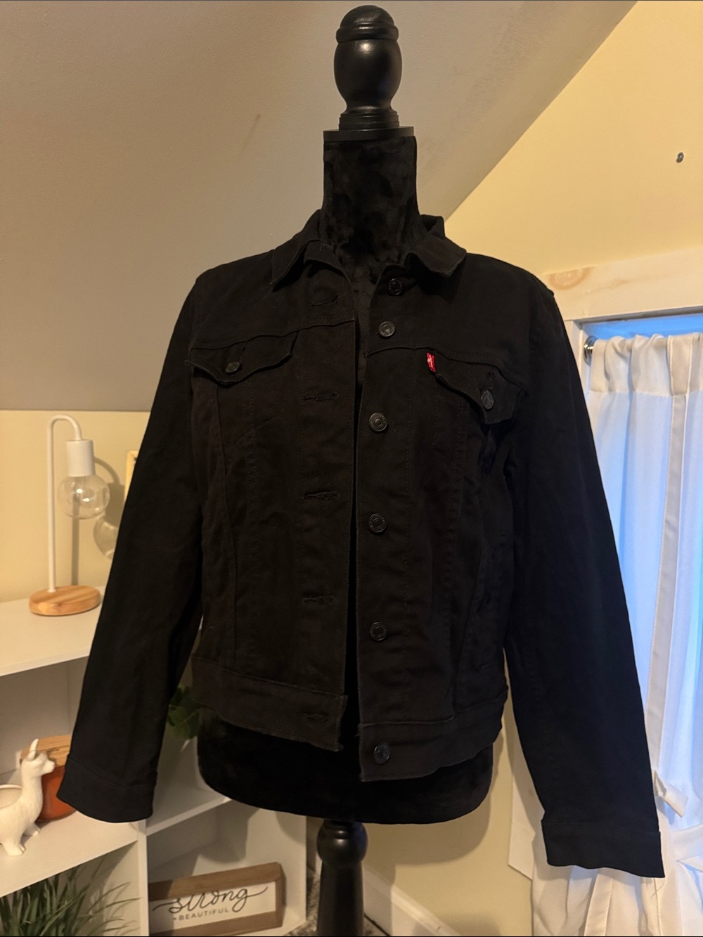 Levi's Black Women's Denim Trucker Jacket